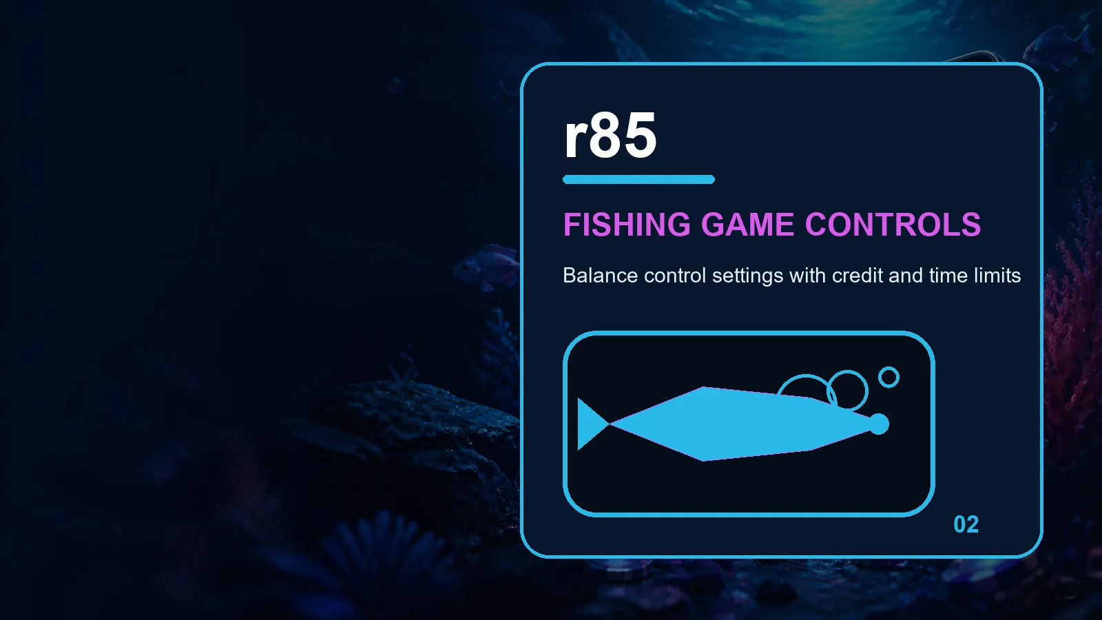 r85 fishing full-width visual guide 2